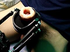 i ride my super masturbation machine moaning like crazy with power