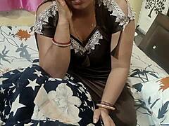 Bhabhi ji gulps sleep pills in milk then gets thrashed missionary to orgasm
