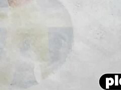 Big Booty Latina Poses Naked by Pool Teasing Small Tits Bubble Butt