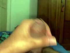 Stepsister Swallows Cum from Morning Wood Monster Cock