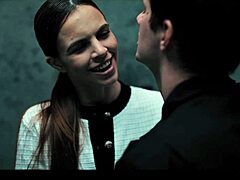 redhead fuck doll bound drippin in escape room freeze