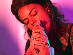 come lick my wet pussy and suck these latina tits in our threesome baby