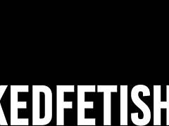 petite redhead tattooed girl wets herself in one minute pre-date pee fetish