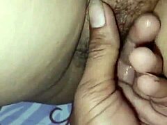 Indonesian babe takes deep creampie pounding in raw session