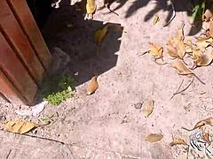 blonde big tits beach blowjob after boyfriend fight