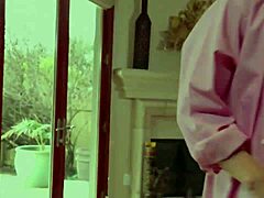 Blonde lesbian milfs dive into wet pussies with hungry licking and scissoring