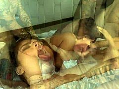 brazilian whore sneaks free double penetration deal