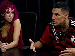 você acha que pau pequeno serve pra chupar no pornô tiffany carioca? tem que preparar bem na produtora olha esse see through red