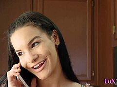 sexy blonde milf eden sin licks wet pussy lips in cunnilingus fingering