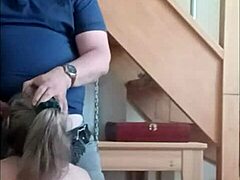 Holy Fuck, French Slave's Ice Cube BDSM Session Ends in Wild Fellation!