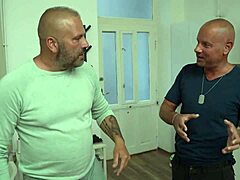 swinger couples foursome wife swap big cock doggystyle riding deepthroat cum swallow part 1