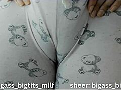 Cameltoe Pajama Tease Shows Off Juicy Wet Pussy Curves