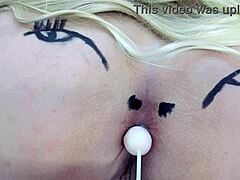 i spread my huge tattooed asshole with sheer buttplug for you