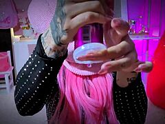 Bandit Whore Girlfriend Milked Dry in Oiled Lactating Massage Creampie Frenzy