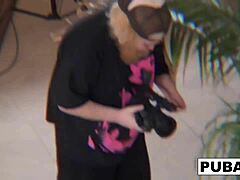 hot voyeur catches brunette christy mack fingering her tattooed pussy 😈🔥