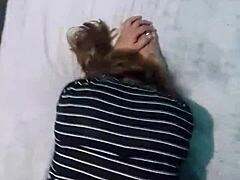 Why does my boyfriend love slamming my latina milf pussy doggystyle bent over in thong panties?