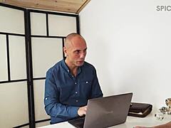 Wanna destroy tattooed gemma bones' skinny ass in the office?