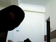 my fat wife takes black cock creampie doggystyle at home