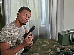 Blonde Gatita Veve Seduces Army Corporal Interracial Temptation GP3239