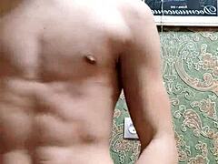 Skinny Boy Celebrates Happy New Year Fun