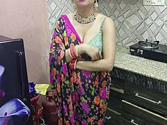 desi bhabhi cheats fucking brother-in-law kitchen dirty talk hindi