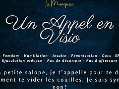 french femdom calls you on video for hot joi jerk off instructions 😈🔥