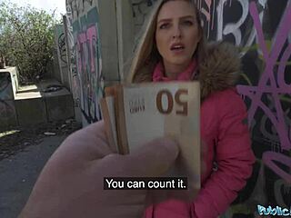 Woman's Intense Public Seduction