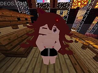 Cartoon Vixen's Minecraft Twist Heats Up