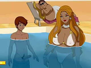 Curvy Mom's Intimate Moments with Pals