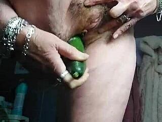 have you seen a granny fuck with a cucumber?