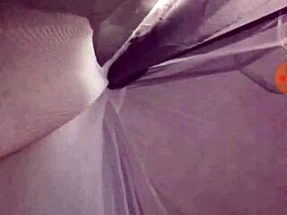 a woman guides intimate oral moment