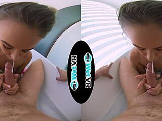 WetVR Creeper Fills Step Sister In VR Bath