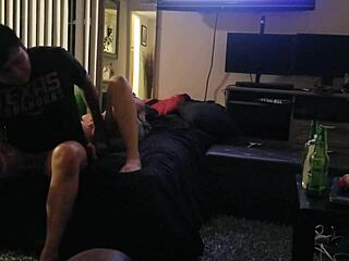 Secret Passion on Quiet Couch