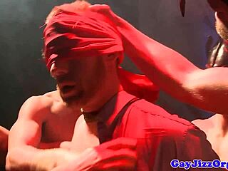 Muscular Hunks in Hardcore Anal Orgy Ritual