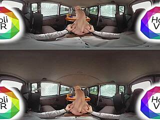 Sexlikereal- Bumsbus Audition Part 1 Daisy Lee 360vr