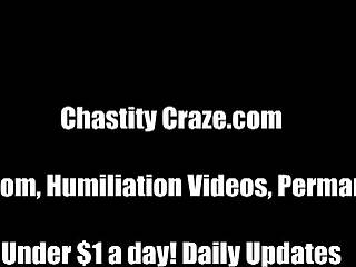 Bound In Chastity For Eternal Femdom POV