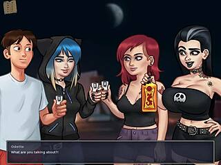 Summertime Saga 115 Teases with Small Tits