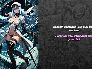 my prison game with esdeath's harsh domination
