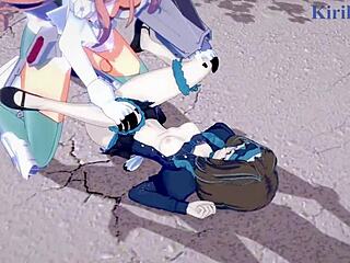 3D Bold Futanari Lesbian Play