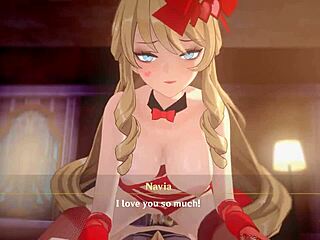 Navia Relishes Aether’s Cock All Night In 3D