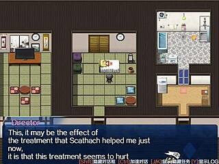 Caring for old man in small village