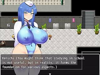 my friends showed nipple piercings in hentai