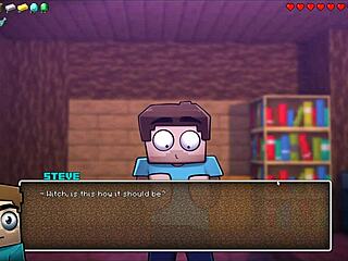 Futanari Merchant Fucked By Huge Cock In Hornycraft