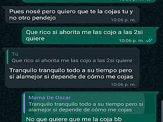 yo, just had a whatsapp chat with my buddy oscar's boss and banged her again