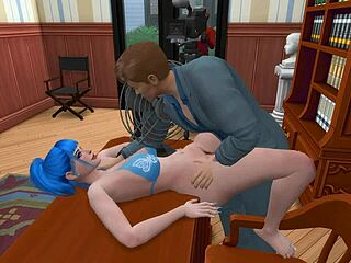 Alex's story part 4: an ordinary day flips into a hot shoot with star Jewels Blue riding hard.