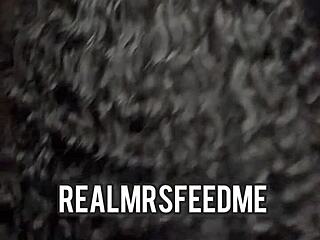 hood hoe mrsfeedme gets sloppy blowjob and creampie action