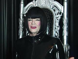 I submitted to a transexual dominatrix for wild latex play. It was a kinky casting interview!